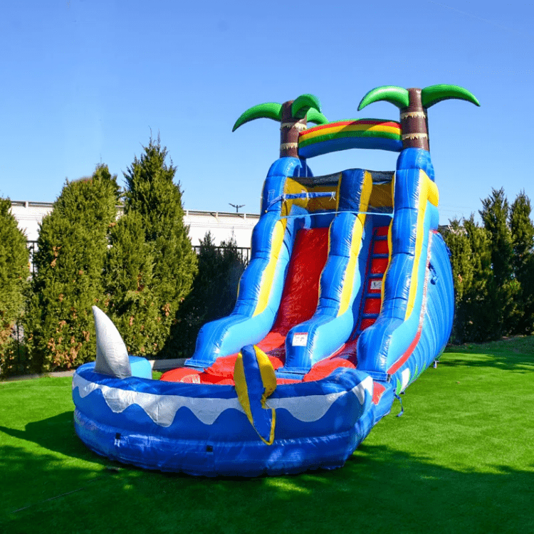 Exciting water slide rentals in Central Texas for birthday parties.