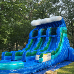 3 1748633673 Tropical Wave Dual Lane Waterslide - 15 ft